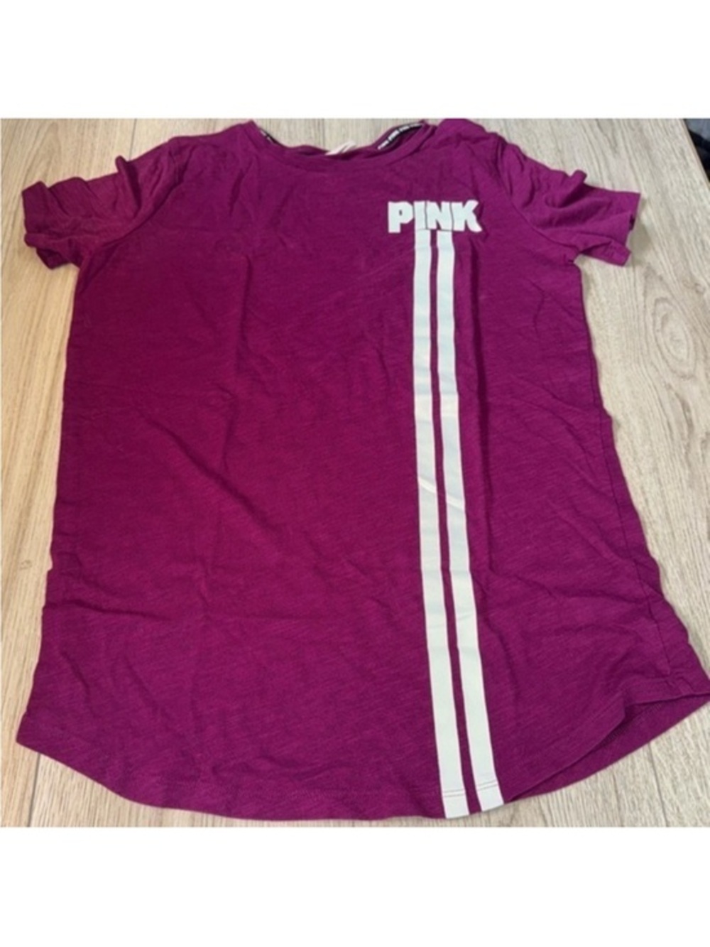 Victoria’s Secret pink purple short sleeve shirt top